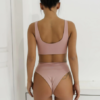 Bikini Tank con cierre delantero corte alto - Imagen 3