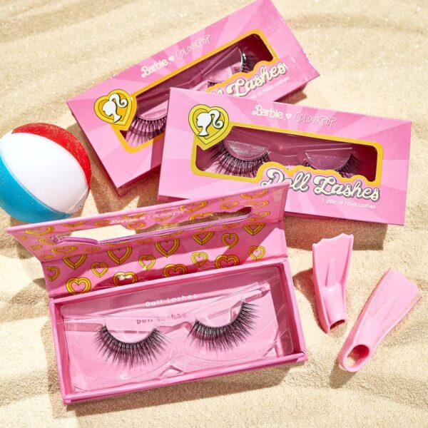 Pestañas de Muñeca Colección Barbie Malibu Colourpop