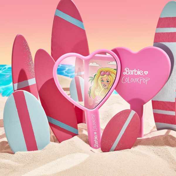 Espejo de Mano Colección Barbie Malibu Colourpop