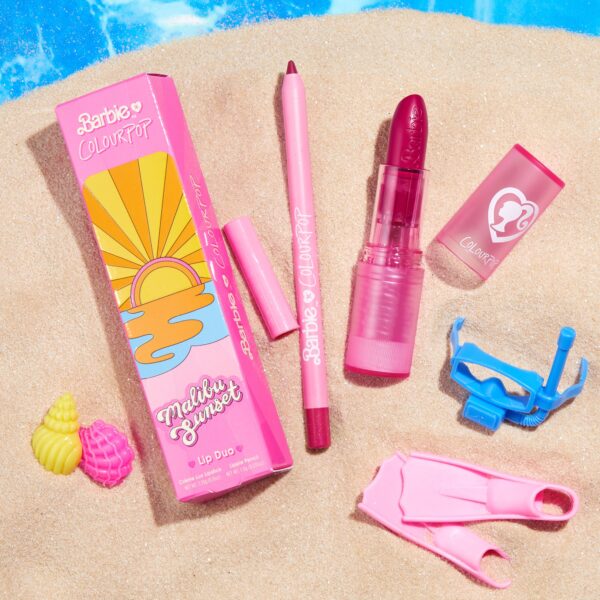 Kit de Labiales Malibu Sunset Colección Barbie Malibu Colourpop - Imagen 4