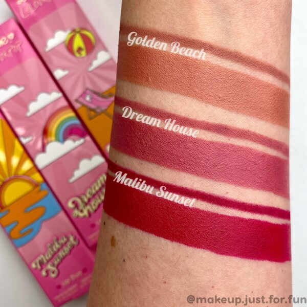Kit de Labiales Malibu Sunset Colección Barbie Malibu Colourpop - Imagen 3