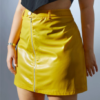 Falda Glamour Cuerina con Cierre - Imagen 5