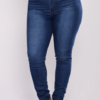 Jeans Mujer Tiro Alto Plus Size - Imagen 2