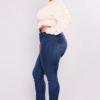 Jeans Mujer Tiro Alto Plus Size - Imagen 4