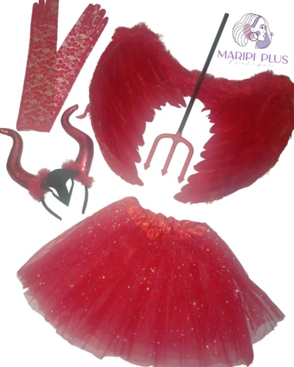 Accesorios Disfraz Diabla Halloween